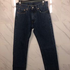 Levi’s men blue straight leg jean